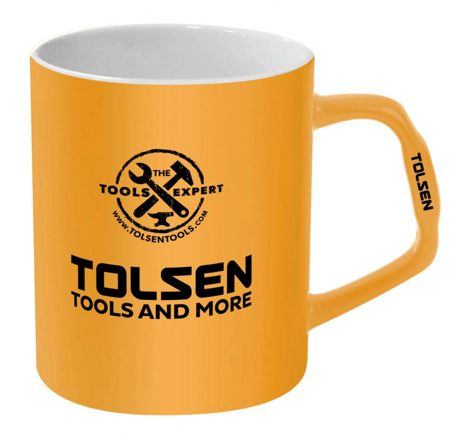 Кружка с логотипом бренда "TOLSEN" TOLSEN TT90002